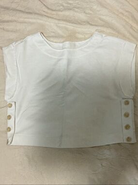 Anthropologie cropped sweatshirt .